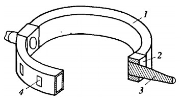 Общий вид опорного кольца конвертера