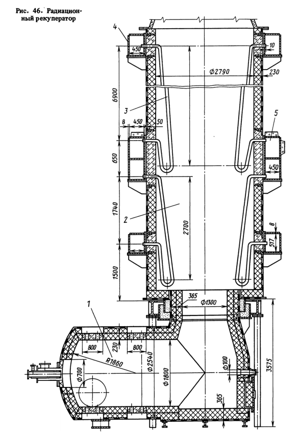 Радиационный рекуператор