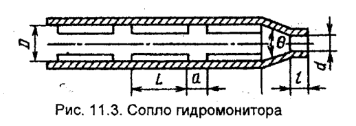 Сопло гидромонитора